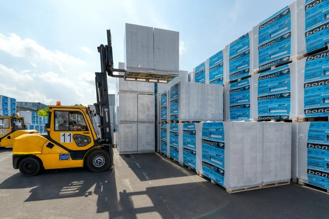 Газобетон Bonolit D600 600х400х200 мм фото 3