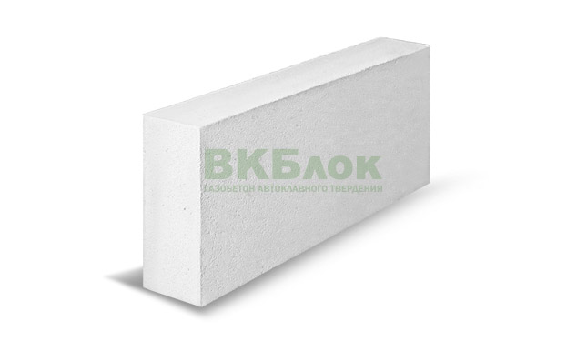 Газобетон ВКБлок D500 625х150х250 мм фото 0
