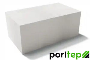 Газобетонный блок D300 Poritep 625х400х200 мм фото 0